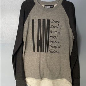 NWT sweatshirt/ tunic XL